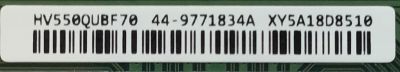 T-CON PARA TV RCA / NUMERO DE PARTE 44-9771834A / 47_6021520 / XY5A18D8510 / PANEL HV550QUB-F70 / MODELO RWOSU5549-B - Imagen 4